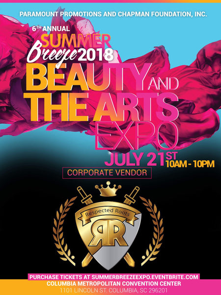 6th Annual Summer Breeze "Beauty & The Arts" Expo - July 21, 2018