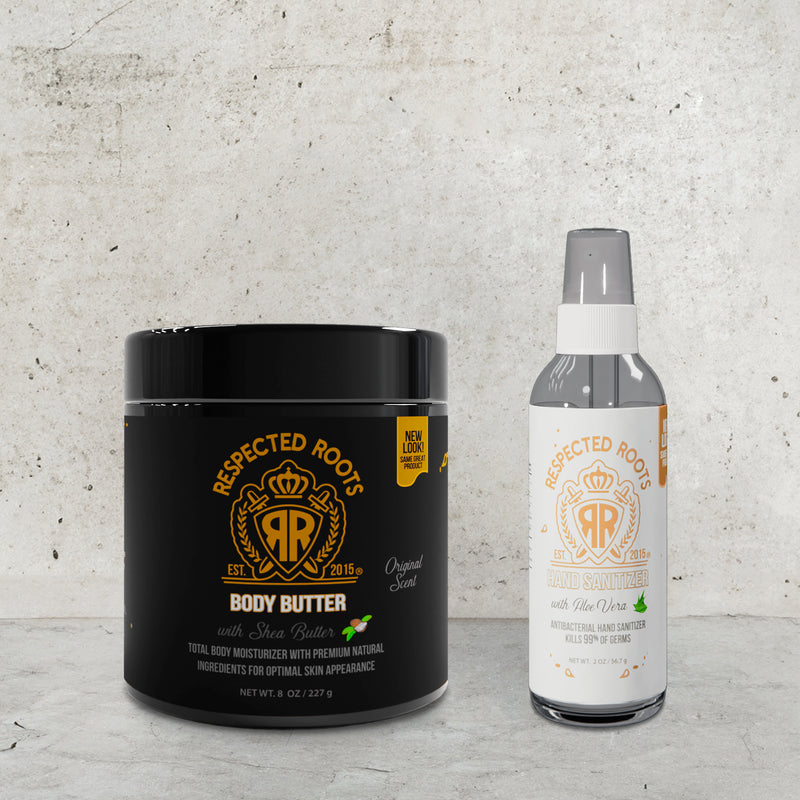 Body Butter with Hand Sanitizer